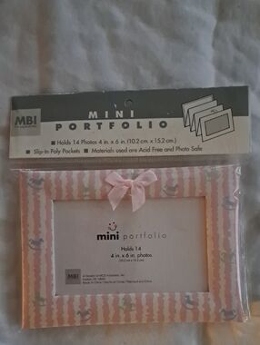 Mbi Mini Portfolio Multi Baby Book Album Newborn Baby Toddler Photos Brag Book